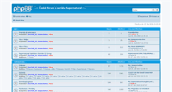 Desktop Screenshot of forum.supernatural-cz.com