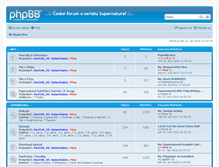 Tablet Screenshot of forum.supernatural-cz.com